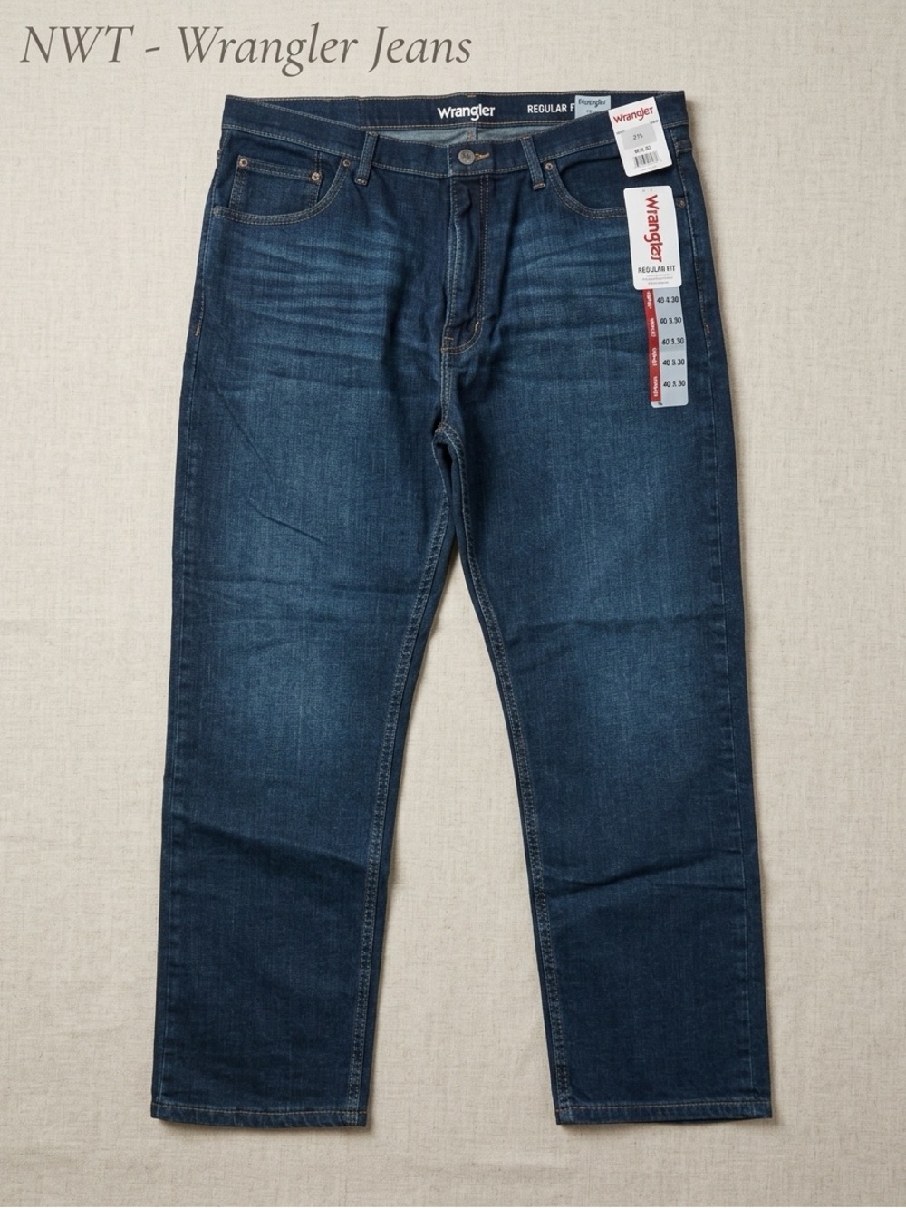 Wrangler Regular Fit Jeans 40x30